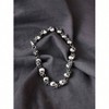 Stainless Steel Skull Bead Bracelet, Gothic Punk Rock Biker Jewelry Gift for Men Women - 4 of 4