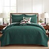 O Christmas Tree Green Shaped Christmas Tree Pillow - Levtex Home - 3 of 3