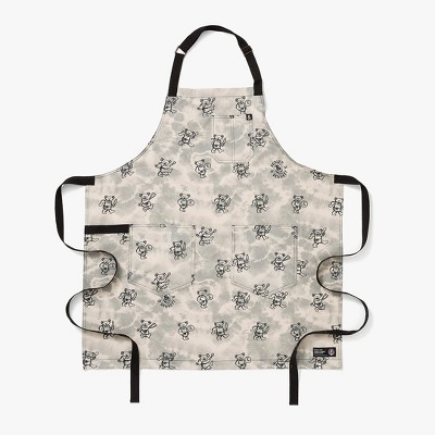 Hedley & Bennett The Essential Apron - Grateful Dead Grey Tie Dye
