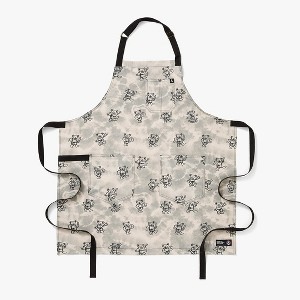Hedley & Bennett The Essential Apron - Grateful Dead Grey Tie Dye - 1 of 4