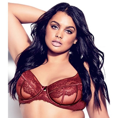 Curvy Couture Womens Plus Size Shimmer Full Coverage Unlined
