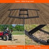 Drag Harrow Driveway Grader, Drag Harrow with Heavy Duty Chain, Grader Landscape Power Rake for Tractor, Mower - 4 of 4