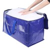 REGALWOVEN Clothes Storage Polyethylene Zipper Moving Bags with Handles - 4 of 4