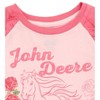 John Deere Farm Tractor Girls Long Sleeve T-Shirt Toddler - 4 of 4