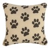 Dog Lover Decorative Pillow – Caution Dog Can’t Hold His Licker by Manual Woodworkers and Weavers - 3 of 3