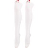 BABYYER Christmas Socks, Women Thigh High Long Stockings with Xmas Doll Elastic and Soft for Holiday Decorations - 2 of 4