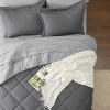 Bedsure Comforter Set - 7 Pieces Reversible Bed Set for All Seasons, Bed in a Bag with Down Alternative Comforter, Sheets, Pillowcases & Shams - 4 of 4