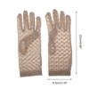 Unique Bargains Women's Ditsy Floral Lace Sunblock Mittens 1 Pair - 3 of 4