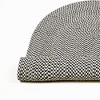 Colonial Mills Milton Houndstooth Tweed Braided Rug, Black 2' x 3', Oval Shape - 3 of 4