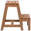vidaXL Foldable Step Stool Solid Firwood - 4 of 4