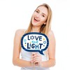 Big Dot of Happiness Hanukkah Menorah - Chanukah Holiday Party Photo Booth Props Kit - 20 Count - 3 of 4