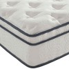 Modway Jenna 14” Innerspring and Memory Foam California King Mattress With Individually Encased Coils, White - 2 of 4