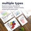 Strathmore 200 Series Mixed Media Pad, 60 Sheet, 9x12 inch, Pack of 2 - 3 of 4