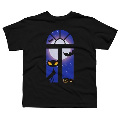 Boy's Design By Humans Halloween Mood By CuckooParrot T-Shirt