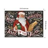 Amanti Art Santas List II Black by Janelle Penner Canvas Wall Art Print Framed - 3 of 4