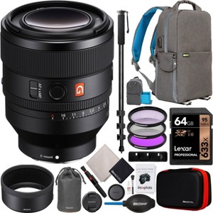 Sony FE 50mm F1.2 GM Full Frame Lens SEL50F12GM E-Mount Mirrorless Cameras Bundle - 1 of 4