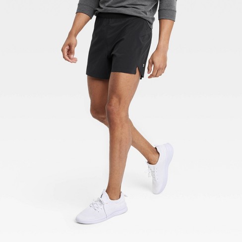 Men's Lined Run Shorts 5 - All In Motion™ Spice Orange S : Target