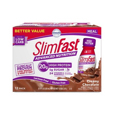 SlimFast Advance Supplements - Creamy Chocolate - 12ct