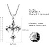 Stainless Steel Cross Necklace | Gothic Christian Chain for Men & Women - 2 of 4