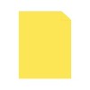 Astrobrights Punchy Pastels 65 lb. Colored Paper 8.5" x 11" Lively Lemon 100 Sheets/Pack 91785 - 2 of 4
