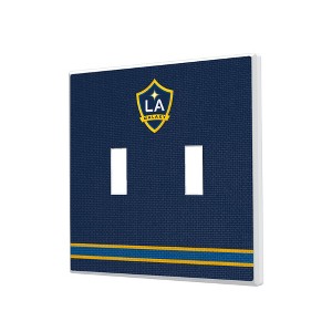 MLS Western Conference Teams Stripe Hidden-Screw Light Switch Plate for Double Toggle - 1 of 4