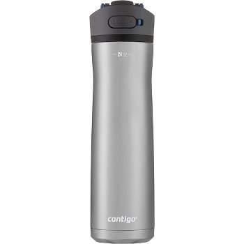 Contigo AUTOSEAL Fit Trainer Stainless Steel Water Bottle, 20 oz, Stainless  Steel  Insulated stainless steel water bottle, Stainless steel water  bottle, Water bottle