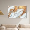 Art Remedy Gold Marble Boho Neutral Abstract Wall Art Framed - 2 of 4