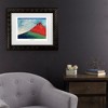 Trademark Fine Art - Pictufy  Fine Wind, Clear Morning Matted Framed Art - 2 of 4