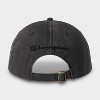 Champion Adult Pigment-Washed Twill Baseball Hat - Black - 2 of 4