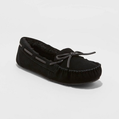 suede moccasin slippers