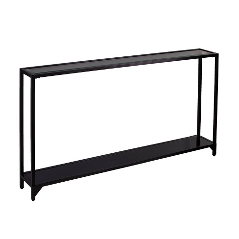 Target black best sale metal console table