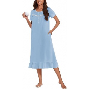 white christmas dresses MY COMFY COTTON KAFTAN DRESS GILA, hand made - MOMO NEW YORK main image 0