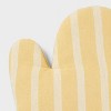 2pc Cotton Printed Lemon Oven Mitt And Pot Holder Set - Threshold™ : Target