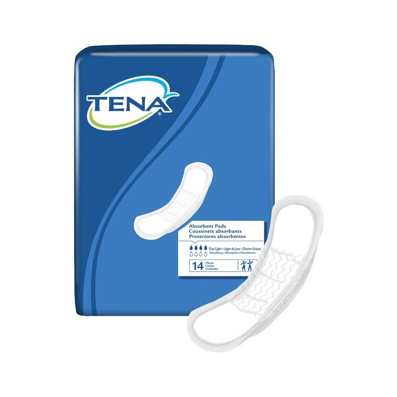 TENA ProSkin Day Regular Absorbent Unisex Pads with Moderate Absorbency, 1 of 3