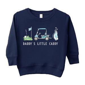 The Juniper Shop Daddy's Little Caddy Toddler Graphic Sweatshirt - 1 of 3