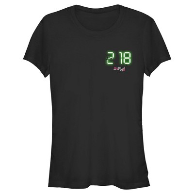 Juniors Womens Squid Game Player 218 T-shirt : Target