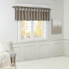 TopComfy Curtain Panels Faux Silk Valance Luxury Beaded Faux Silk Valance Filtering Decorative Topper Elegant for Home, Brown, 1.7"*10.04"*7.09" - 4 of 4