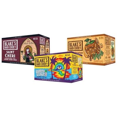 Blake's Kinder Serious Hard Cider Seasonal  - 6pk/12 fl oz Cans