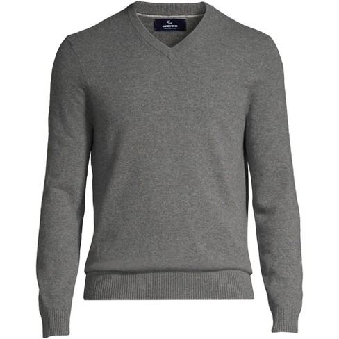 Mens black cashmere hot sale v neck sweater