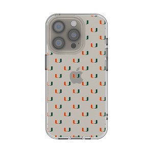 Keyscaper NCAA ACC Universities Fashion Pattern Clear Cell Phone Case for Apple iPhone - 1 of 4