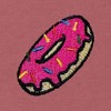 Dalix Donut Embroidered Hoodie Fleece Sweatshirt Zip Front Mens - 2 of 4