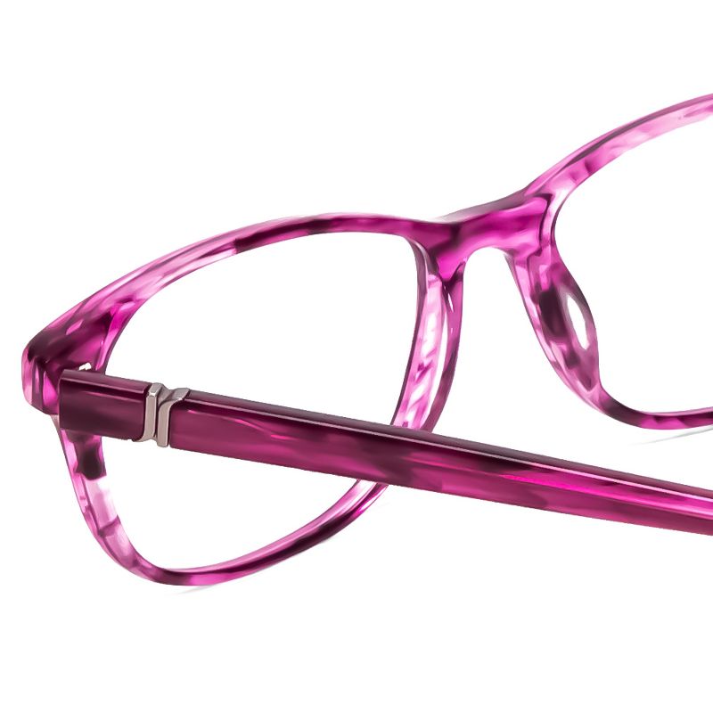 Jones NY J759 Ladies Classic Designer Reading Glasses Pink Crystal Stripe 52 mm, 4 of 6