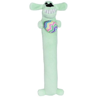 Multipet Spring Loofa Holding an Easter Egg Dog Toy, Large