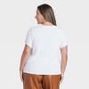 Women's Short Sleeve Brushed Knit T-Shirt - A New Day™ - 2 of 3