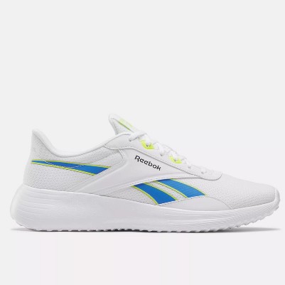 white / kinetic blue / acid yellow