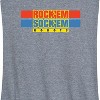 Women's - Rock 'Em Sock 'Em Robots - Rock 'Em Sock 'Em Logo Graphic Racerback Tank - 2 of 4