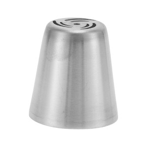 Unique Bargains Piping Tip 304 Stainless Steel Silver Tone 0.98"x1.46"x1.65" 1 Pcs - 1 of 3