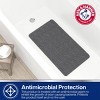 Arm & Hammer 17"x30" Sensory Touch Non Slip Quick Drying Loofah Shower Tub Mat - 3 of 4