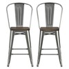 Dhp luxor deals metal counter stool