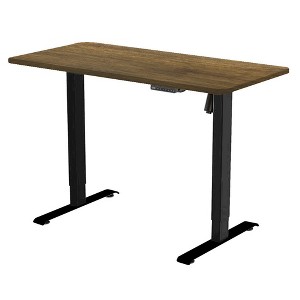 Uncaged Ergonomics Rise Up Essential Electric Standing Desk Adjustable Frame 23.7x47.2 Top Compact Sit Stand Desk - 1 of 4